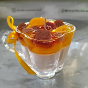 Ароматна свещ – Крем с Мандарини