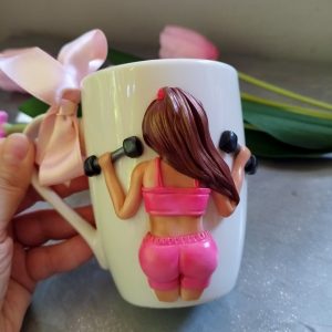 Чаша с Полимерна Глина – Фитнес