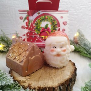 Коледна кутия от Ароматни соеви свещички
