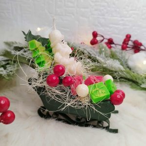Букет от Коледни свещи в Шейна