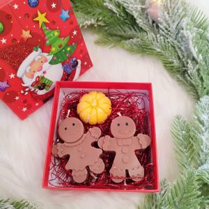 Коледна кутия от Ароматни соеви свещички